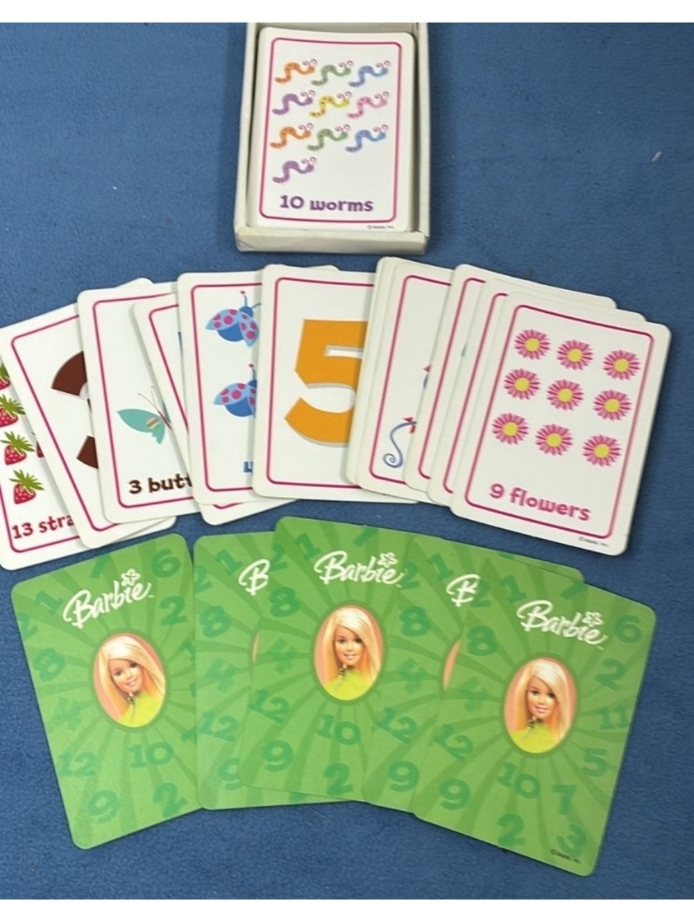Barbie Educational Flash Cards 34 Cards
